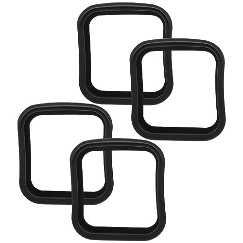 CLISPEED 4pcs Camera Protective Cover Silicone Skin for All Blink Scratch Resistant Security Camera Case with Brim for Outdoor Use and Weather Protection