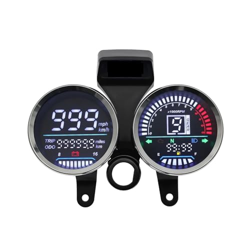 �I�[�g�o�C�̃X�s�[�h���[�^�[�Q�[�W GN 125 �A�Z���u���I�[�g�o�C�v��f�W�^���X�s�[�h���[�^�[�I�[�g�o�C�_�b�V���^�R���[�^�[���s�����Q�[�W