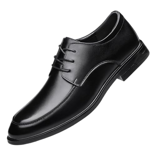 Mens Luxury Patent Leather Oxford Shoes Pointed Toe Tuxedo Formal Dress Shoes Lace up