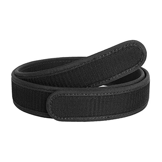 KRYDEX Inner Belt for Duty Belt 1.5" Hook Liner Inner Belt Black (Black, L:(36” – 40”))