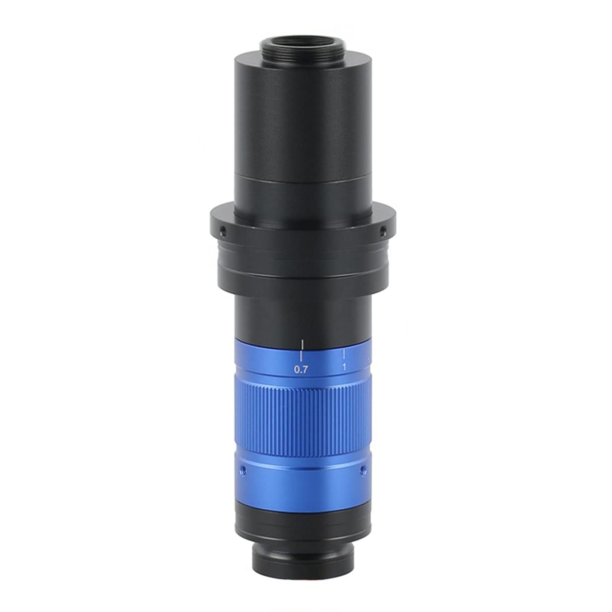 Microscope 300X 450X 600X Digital Monocular Continuous Zoom C-Mount Lens Microscope Camera(600X)