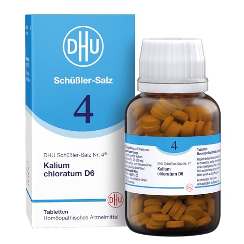 Produktbild DHU Schüßler-Salz Nummer 4 Kalium chloratum D6 Tabletten