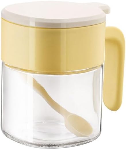 Seasoning Jar Kitchen Bottle Household Box Glass