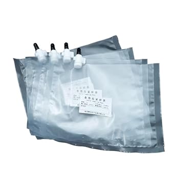 PVF Gas Sampling Bags for Solid VOCs Residual Detection Single PTFE Valve 0.5L 1L 2L 3L 4L 5L 8L 10L Pack of 13L
