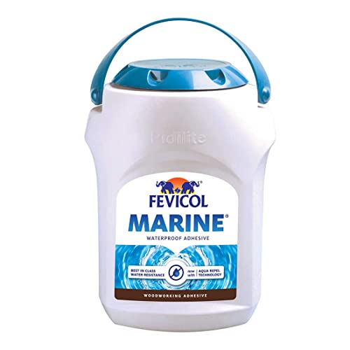 Image of Fevicol Marine - Fast Setting | Best in class waterproof adhesive | Superior Coverage | Bonds with Plywood, Laminates | 50Kg