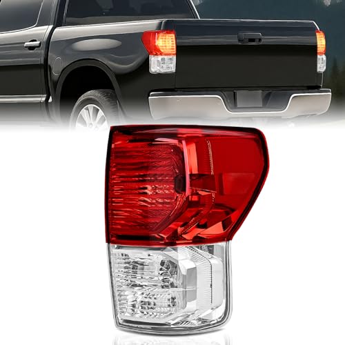 Image of Nilight Taillight Assembly Compatible with 2007 2008 2009 2010 2011 2012 2013 Toyota Tundra Rear Tail Light Lamp Replacement OE Style Right Passenger Side