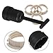 DIYEAH 1Set Lamp Shade Collar Ring Adapter Kit Durable Plastic Replacement Rings with Removal Tool for Easy Installation and Quick Replacement of Lamp Shade Fittings