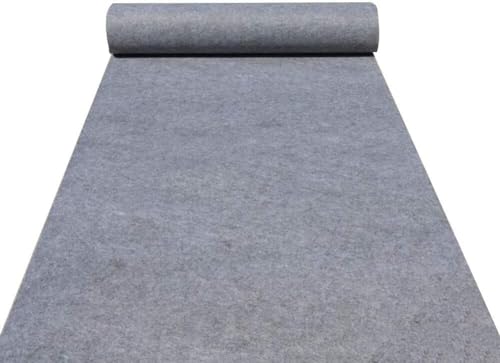 Tapis de couloir pour bureaux et commerces avec revêtement de sol d'exposition gris