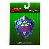 JUST FUNKY Zelda Collectibles|Legend of Zelda Link’s Hylian Shield 4 Inch Magnet