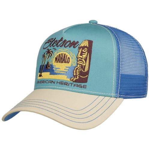 Casquette Trucker Stetson Mahalo anti-transpiration ajustable contre la chaleur