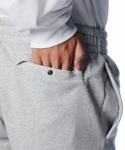 Under Armour Men's Rival Fleece Joggers, 011 Heather Gray, XXL - image 4