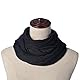 Miobo Schlauchschal Damen/Herren Snood Rundschal Schwarz