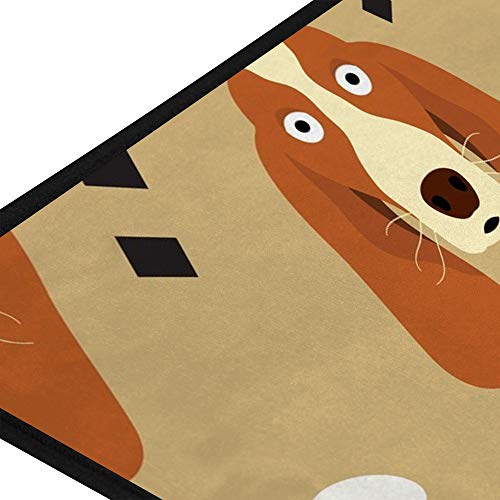 Alfombrilla de cocina antideslizante con diseño de alpaca para un espacio cómodo y alegre 6