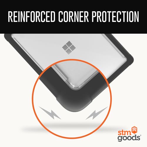 Coque ordinateur portable Microsoft Surface 13 STM Dux transparente et robuste - 2