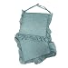 Russo Tessuti 6 Cuscini Sedie Cucina Coprisedia Imbottiti Tinta Unica ALLEGRIA Laccetti Volant-61 Verde Salvia