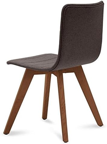 Domitalia Flexa Dining Chair in Flirt Brown and Walnut