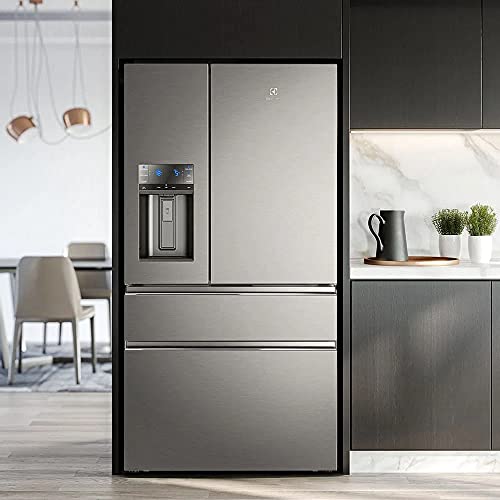 Refrigerador French Door Electrolux com 04 Portas Frost Free com 540 Litros e Aplicativo Home Platin