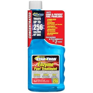 Star Tron Enzyme Fuel Treatment Concentrate, 16 Fl. Oz. – Treats up to 256 Gallons – Rejuvenate & Stabilize Old Gasoline, Cure Ethanol Problems, Improve MPG, Reduce Emissions, Increase Horsepower