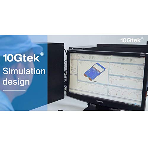 Image of 10Gtek# SFP+ DAC Twinax Cable, Passive, Compatible with HP ProCurve J9283B, HP Aruba J9283D 3 Meter(10ft)