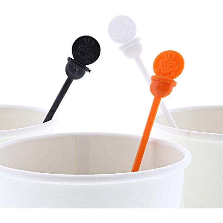 StixToGo Beverage Plugs - Leak Prevention Coffee Accessories for Hot Drinks, Disposable Coffee Stoppers, Fits Standard Disposable Lids - Black, 7.5, Pack of 200