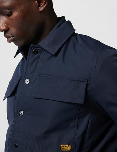 G-STAR RAW Herren Postino V2 Jacke, Blau (salute D24278-D517-C742), S – Ansicht 3