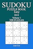 300 Easy Sudoku Puzzle Book - 2018
