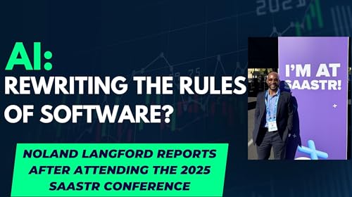 Couverture de How AI Is Rewriting the Rules of Software Investing | Insights from SaaStr 2025