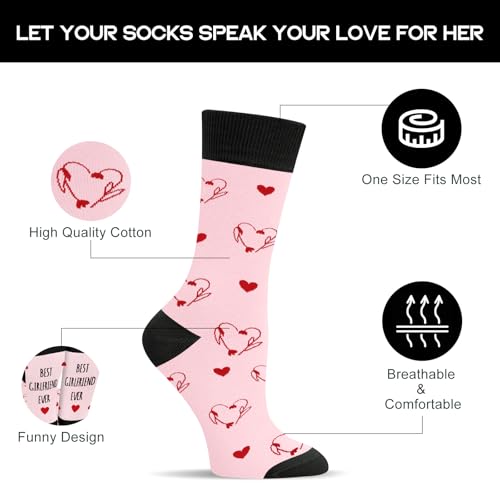 Image of Funny Socks for Women and Teenage Girls, Cute Crazy Unique Novelty Gifts | Gifts for Valentines Birthdays Easter Mothers Day Christmas Stocking Stuffers