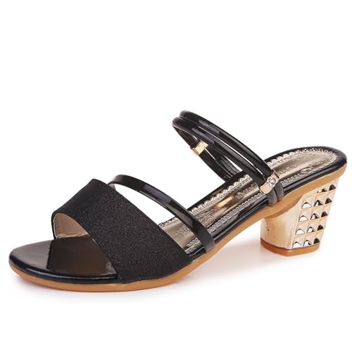 Sandales à talons hauts épais FGRID chaussures été sexy à talons blocs