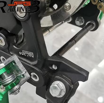 Jfg Racing Sur Ron Foot Pegs Support Brace,7075 Aluminum Electric Bike Foot Pegs Support Brace Brackets For Sur Ron/Light Bee/Surron/ X160/ X260 - Black #TOP2