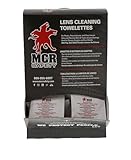 MCR Safety LCT Anti-Fog Anti-Static Lens Cleaning Towelette - 100 Wipes