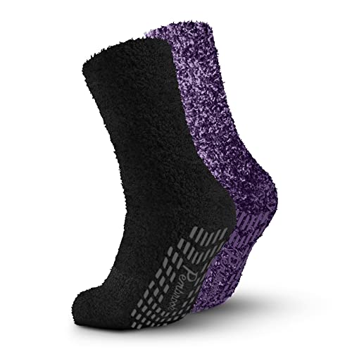 Pembrook Moisturizing Spa Socks With Aloe & Lavender | 2-Pairs | Fuzzy Gel Sleeping Socks #TOP8