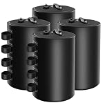 Gazebo Water Weight Bags, 4 Leg Weights, Portable 10L Water Bag Windproof for Outdoor Pop Up Tent,Canopies,Gazebos (Black)