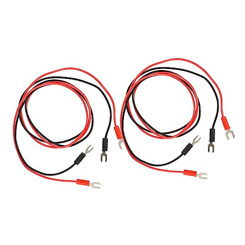 Cable de cobre para fonógrafo minkissy kit de 4 cables con aislamiento de PVC para tocadiscos