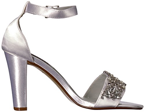 Dyeables Women's Felicity Heeled Sandal, White, 10.5 M Us #TOP5