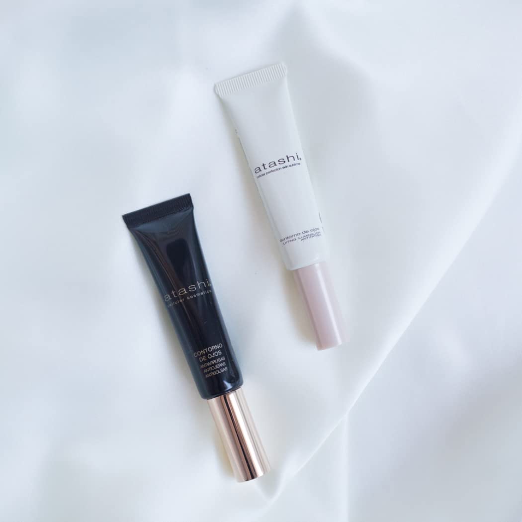 Atashi | Ritual Radiant Eye | Crema Contorno Occhi Antietà + Contorno Occhi Lifting Illuminante | 15 ml + 15 ml