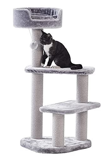 Nobby Kratzbaum Classic ZERA, grau, 50 x 50 x 97 cm, 1 Stück