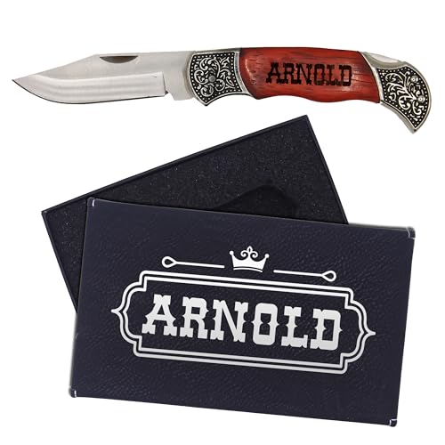 My Personal Memories, Customized Rosewood Handle Pocket Folding Knife with Engraving - Wedding Groomsmen - Personalized Monogrammed and Engraved (Custom Personalized 2 Lines) - Thumbnail 6