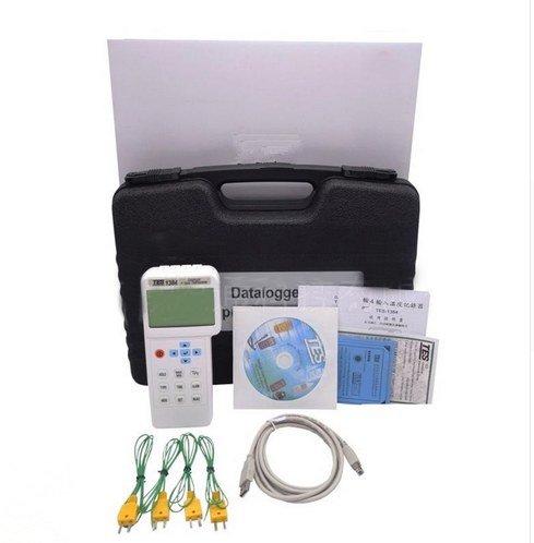GOWE Thermomètre d'entrée USB 4 canaux type K J E T R S N L U B C avec enregistreur de données