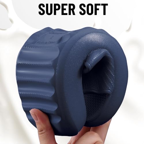 Image of Comwarm Cloud Slide Sandals for Women Men Ultra Comfort Recovery Pillow Slippers Soft Summer Beach Shoes with Low Arch Support