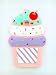 Cute 3D Cherry Ice Cream Silicone Soft Case Bumper Back Cover For Samsung Galaxy J3 / J3 V / Galaxy Amp Prime / Express Prime