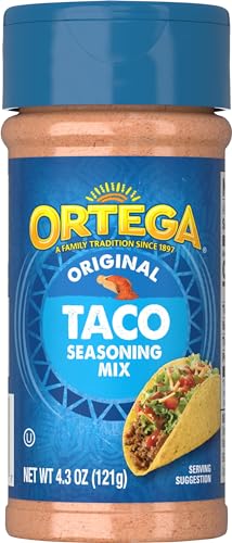 Ortega Seasoning Mix, Taco Seasoning, 4.3 Ounce (Pack of 6)