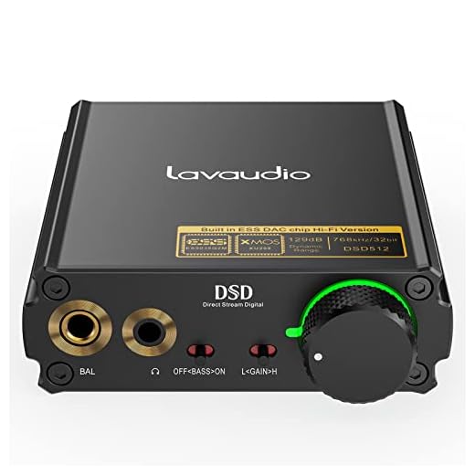 1Mii Lavaudio DS400 Portable DAC/Headphone Amplifier Stereo Supports 768K/32Bit and Native DSD512, Hi-Res Hi-Fi for PC Headphone Out/3.5/4.4 mm/Coaxial/Optical Out Windows/Android/iOS Compatible