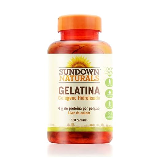 Sundown Cólageno Gelatina 4G - 100 Cápsulas