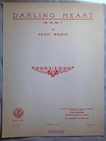 Darling Heart Op. 59, No. 1 Rare Vintage Piano Sheet Music 1947 B00KL1RAXS Book Cover