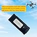VBILUM 3.7V 1800mAh Rechargable Battery ONLY for E88 E88PRO E525 P5 PRO P15 P15PRO LS-S1S V88 Drone Replacement Batteries Quadcopter with USB Charging Cable (Black)
