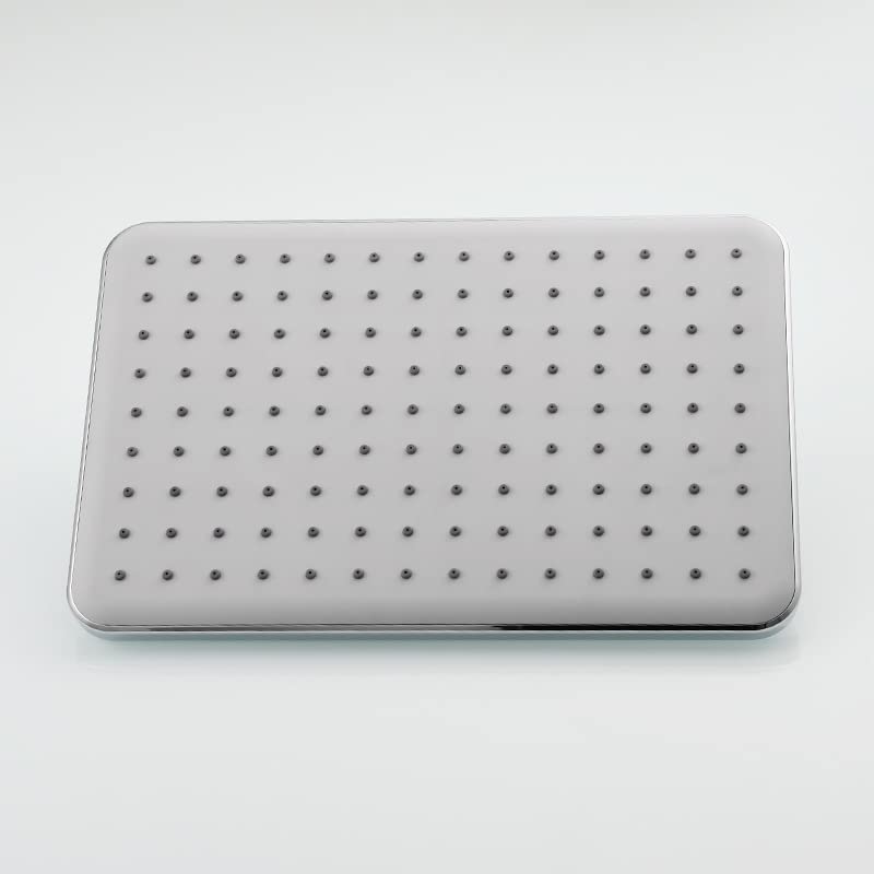 Cabezal De Ducha De Plástico Para Baño, Salida De Agua De Silicona, Cabezal De Ducha Con Rociador Superior, Cabezal Único