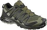 Salomon Men's XA PRO 3D V8 Trail Running Shoes for Men, Grape Leaf/Peat/Shadow, 10.5 Wide