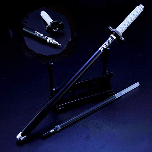 Game Collection Demon Slayer: Kimetsu No Yaiba Katana Signature Pen Kamado Tanjirou Metal Model Action Figure Arts Toys Party Supplies Gift (Kamado Tanjirou 1) #TOP6