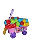 100 Bällebad Bälle + GRATIS Handwagen (Princess)